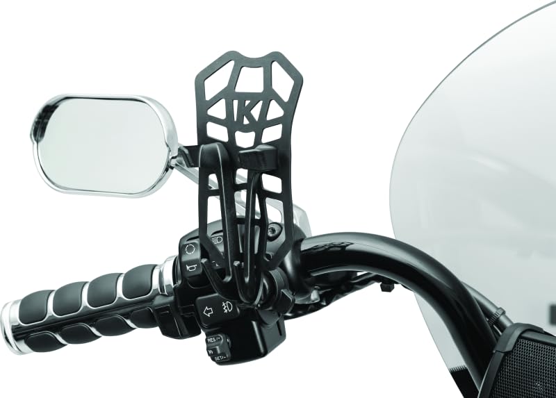 Kuryakyn® Free-Flex Device and Cup Holder, Universal Satin Black Consumer Electronics 6437