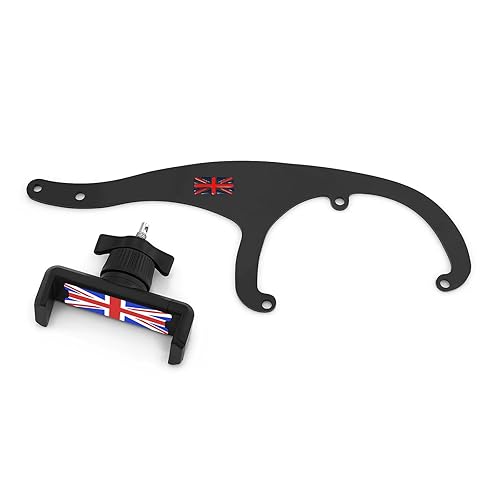 Lavitin Mobile Phone Holder Mount Compatible with Cooper S D SD JCW ONE Countryman R60 2010-2016 Paceman R61 2013-2016 Phone Mount Cradle Stand