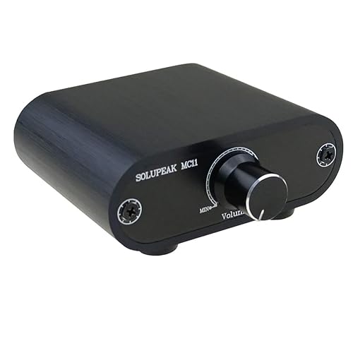 3.5 mm Audio Volume Controller, line Volume Control Box, 1/8" aux mini Inline attenuator knob -MC11