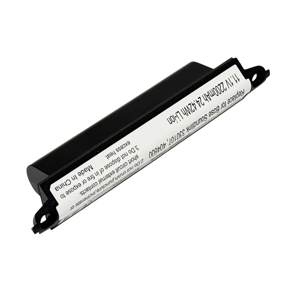 MPF Products 2200mAh 330105, 330105A, 330107, 330107A, 359495, 359498 Battery Replacement Compatible with Bose Soundlink, Soundlink 2, Soundlink 3