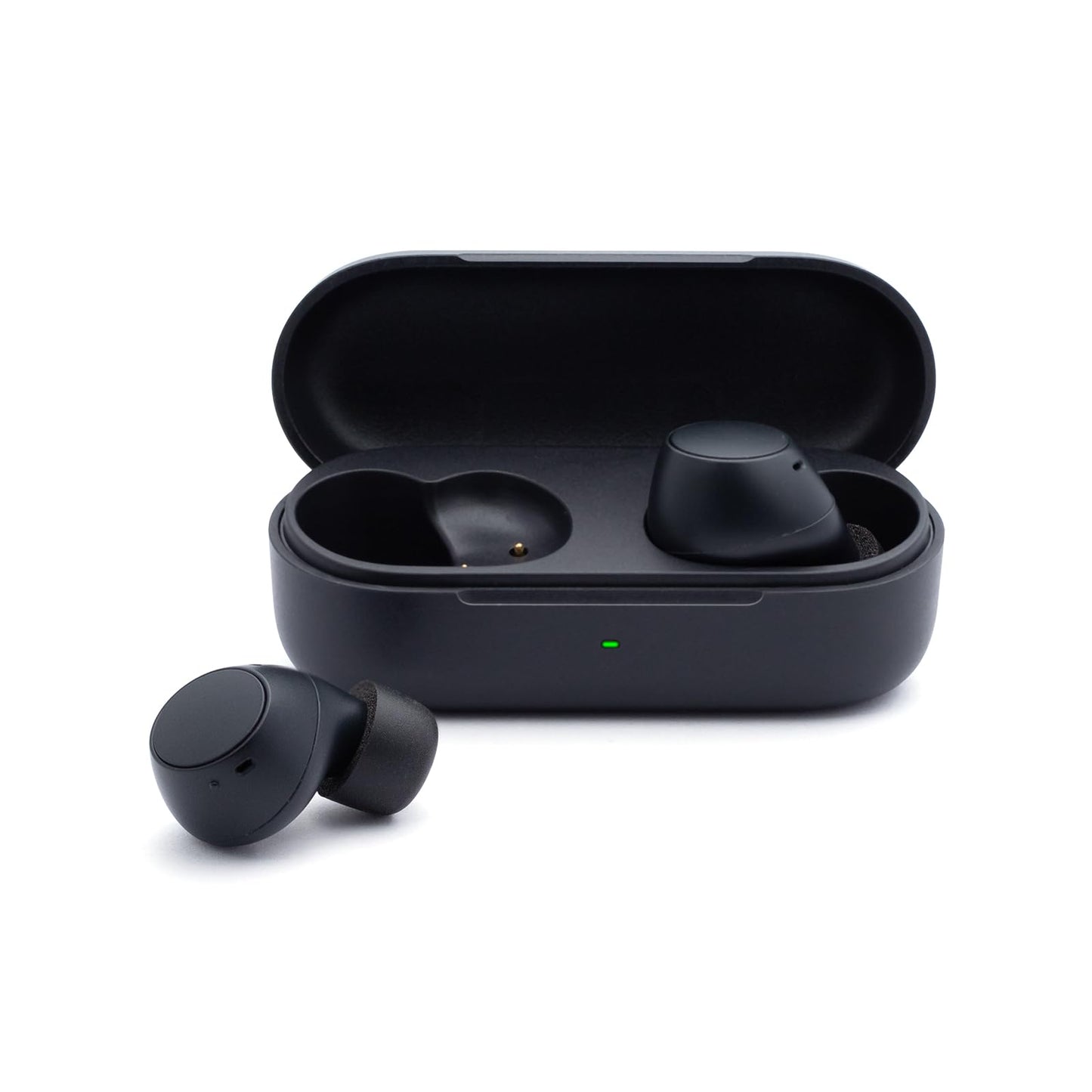 Klowcok Replacement Ear Tips for Sony WF-C700N / WF-C710N / WF-C510 / WF-C500 Wireless Earbuds, Memory Foam Eartips 3 Pairs (S/M/L) (Black)