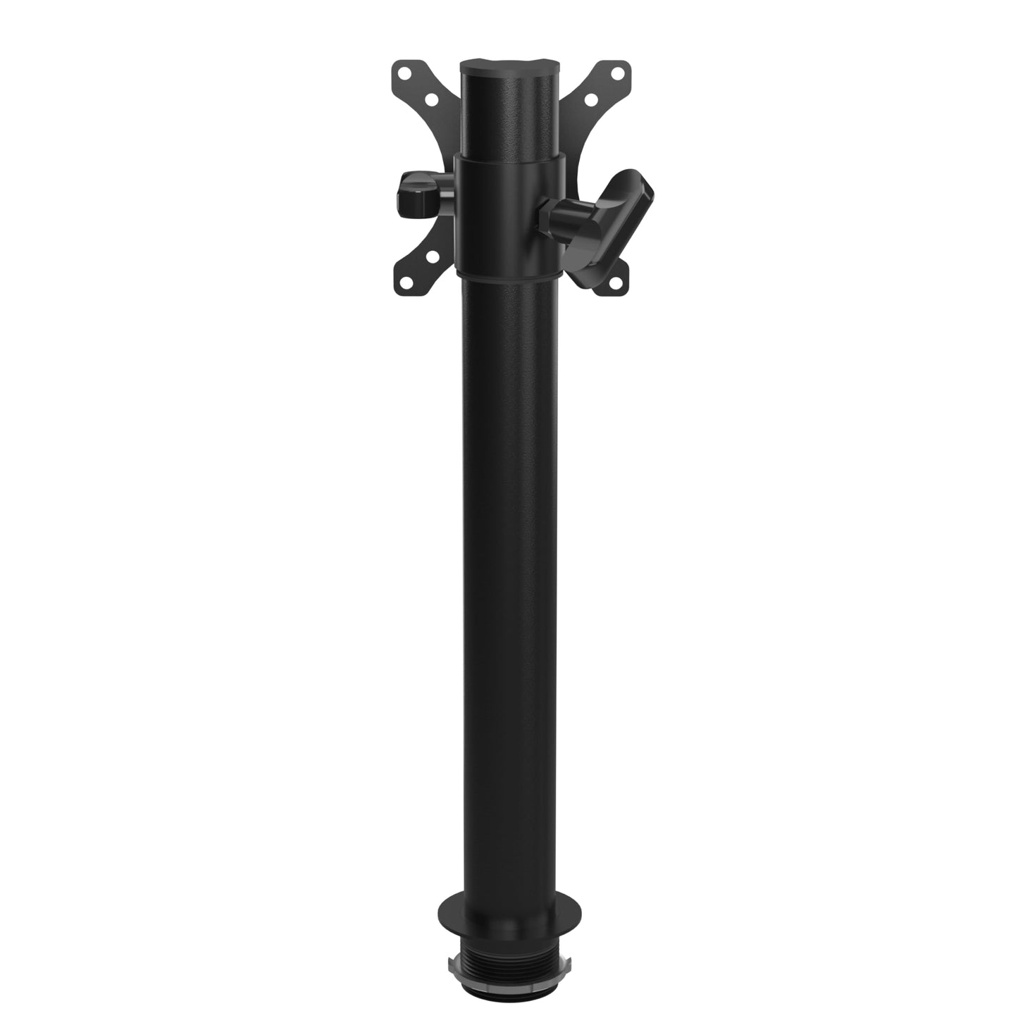 VERSADESK Heavy Duty Monitor Arm - Height Adjustable Desk Mount for 13” to 32" Screens - 360° Rotation, VESA Compatible, Steel Construction - Holds Up