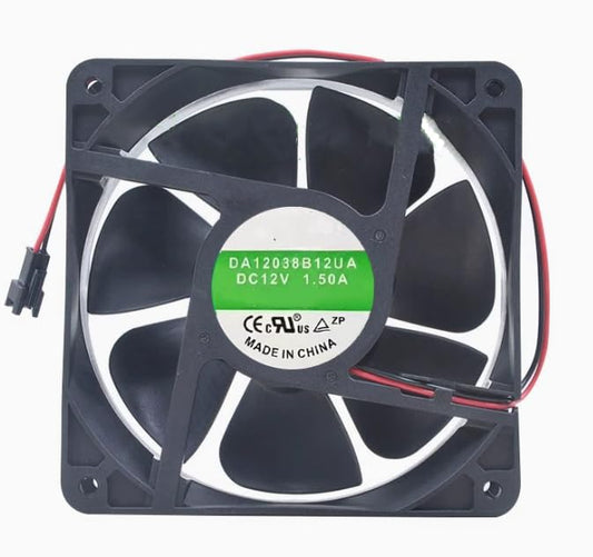 DA12038B12UA DC 12V 1.50A 120x120x38mm 2-Wire Cooling Fan
