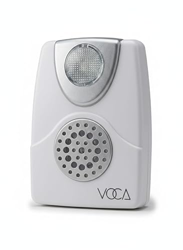 VOCA TA002 Telephone Ringer Amplifier with Flashing Light, up to 105dB, for Landline Phones, Wall Mountable, Ideal for Noisy and Hearing-Impaired