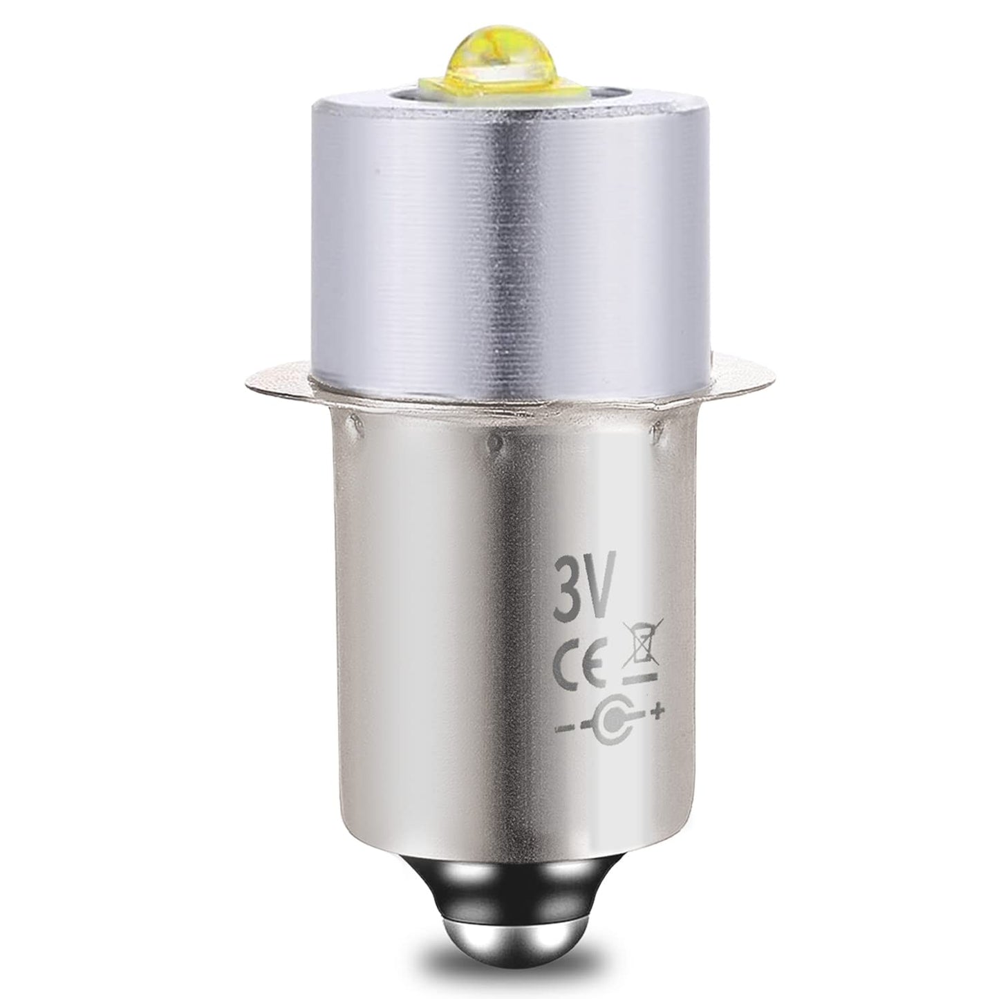 LudoPam LED Ugrade Bulb Compatible for Maglite Flashlight 2 Cell C/D