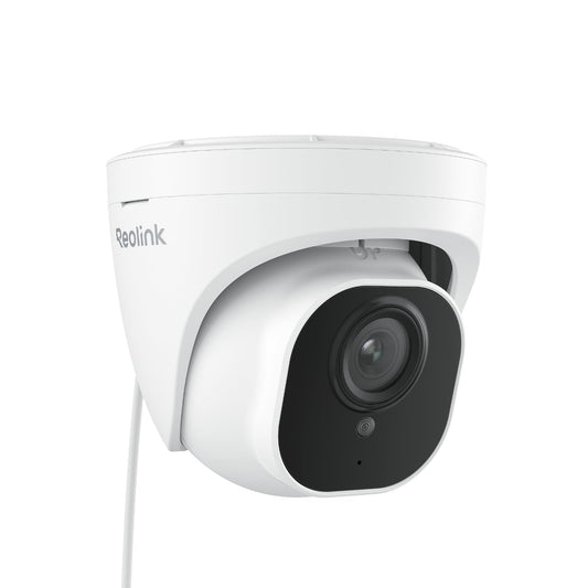 REOLINK 4K Wired Security Camera Outdoor System, IP PoE Dome Surveillance Camera with Human/Vehicle Detection, 100Ft 8MP IR Night Vision, Work