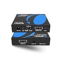 OREI 4K HDMI Audio Embedder, Audio Embedder Inserter Digital Analog Audi + DVI to HDMI Support TOSLINK Optical 3.5mm Jack AUX Sound Input 4K60Hz
