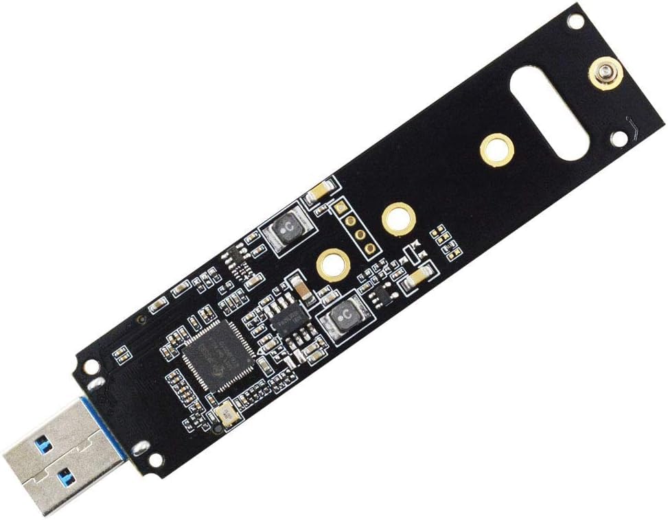 Sintech nVME USB SSD Card, USB 3.0 M.2(NGFF) M Key External Case Box with USB 3.1 Type C Connector