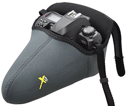 Stretchy & Reversible Wrap Case Bag For Canon EOS Rebel 7D 60D 5D Mark III IV