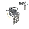 Amazmount Anti Vibration Antenna Mount Hardware Accessories [ Without The Pole ] Mount Pole Holder Antenna Pole Mount Kits