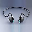 Open Ear Air Conduction Wireless Bluetooth Headphones Lightweight Pain-Free Design with Active Noise Cancellation IPX4 Waterproof Clear Calls…
