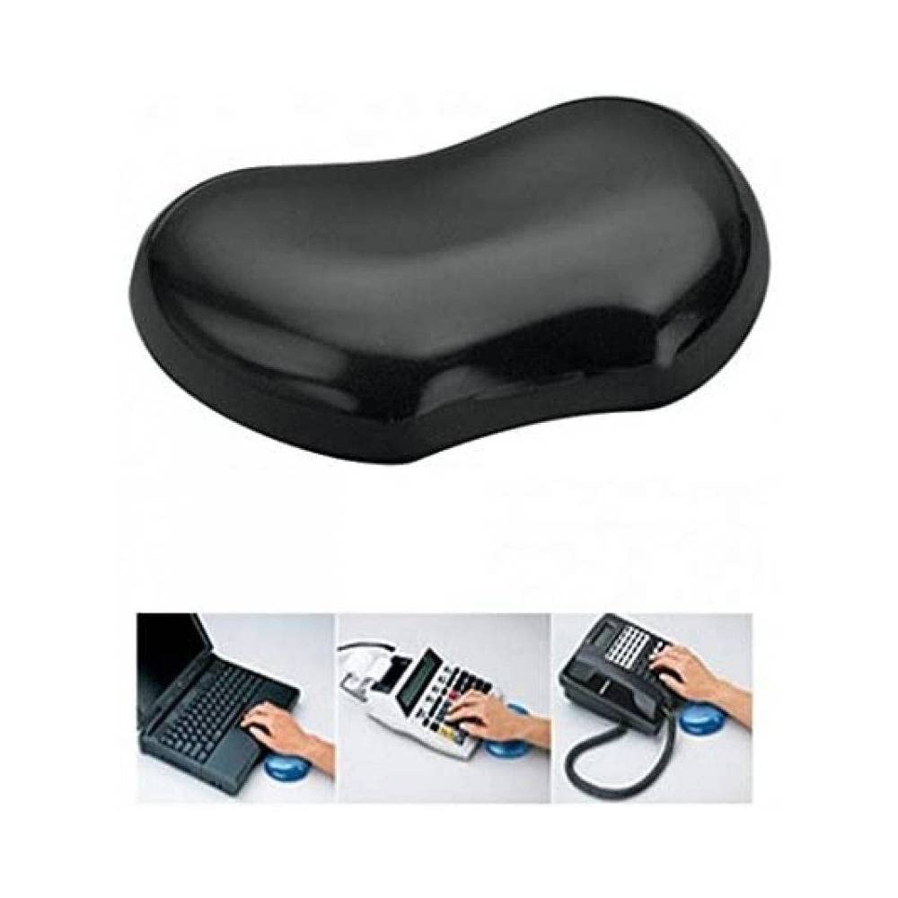 Fellowes Wrist Rest - Crystals Gel Wrist Rest with Non Slip Rubber Base - Ergonomic Mouse Mat Wrist Support, Keyboard Wrist Rest for Computer, Laptop