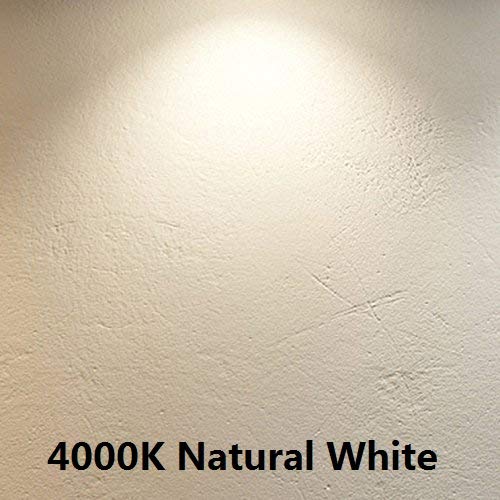 Lxcom Lighting MR16 LED Bulb G5.3 MR16 COB Spotlight 5W LED Light Bulbs 50W Halogen Bulbs 110V 4000K Natural White for Landscape Flood Track Recessed
