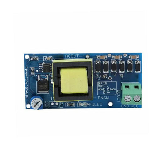 Acxico 1pcs High Voltage DC-DC Boost Converter 5V-12V Step up to 300V-1200V Power Module