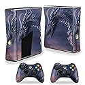 MightySkins Skin Compatible with X-Box 360 Xbox 360 S Console - Dragon Fantasy | Protective, Durable, and Unique Vinyl Decal wrap Cover | Easy
