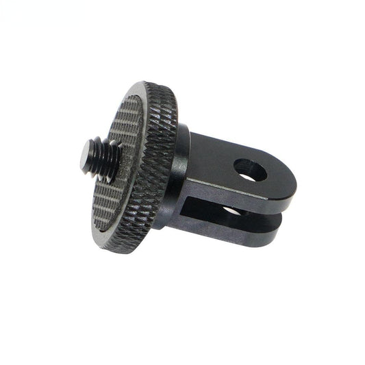 Mini Tripod Mount Adaptor Aluminum Alloy CNC 1/4 Screw Head Adapter for GoPro Hero 8 7 6 5 for DJI Sony EKEN Camera Accessories
