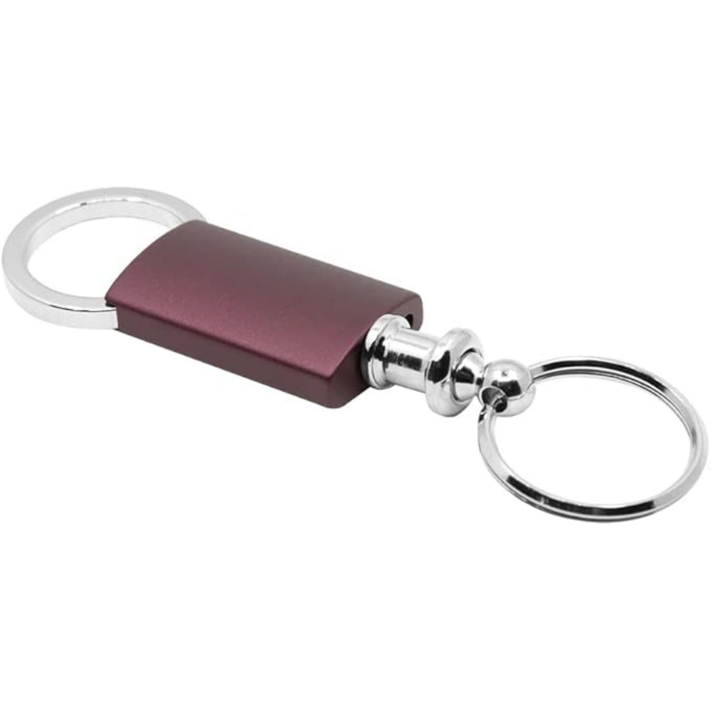 AU-TOMOTIVE GOLD, INC. Officially Licensed Burgundy Anodized Aluminum Valet Key Fob for Toyota Prius