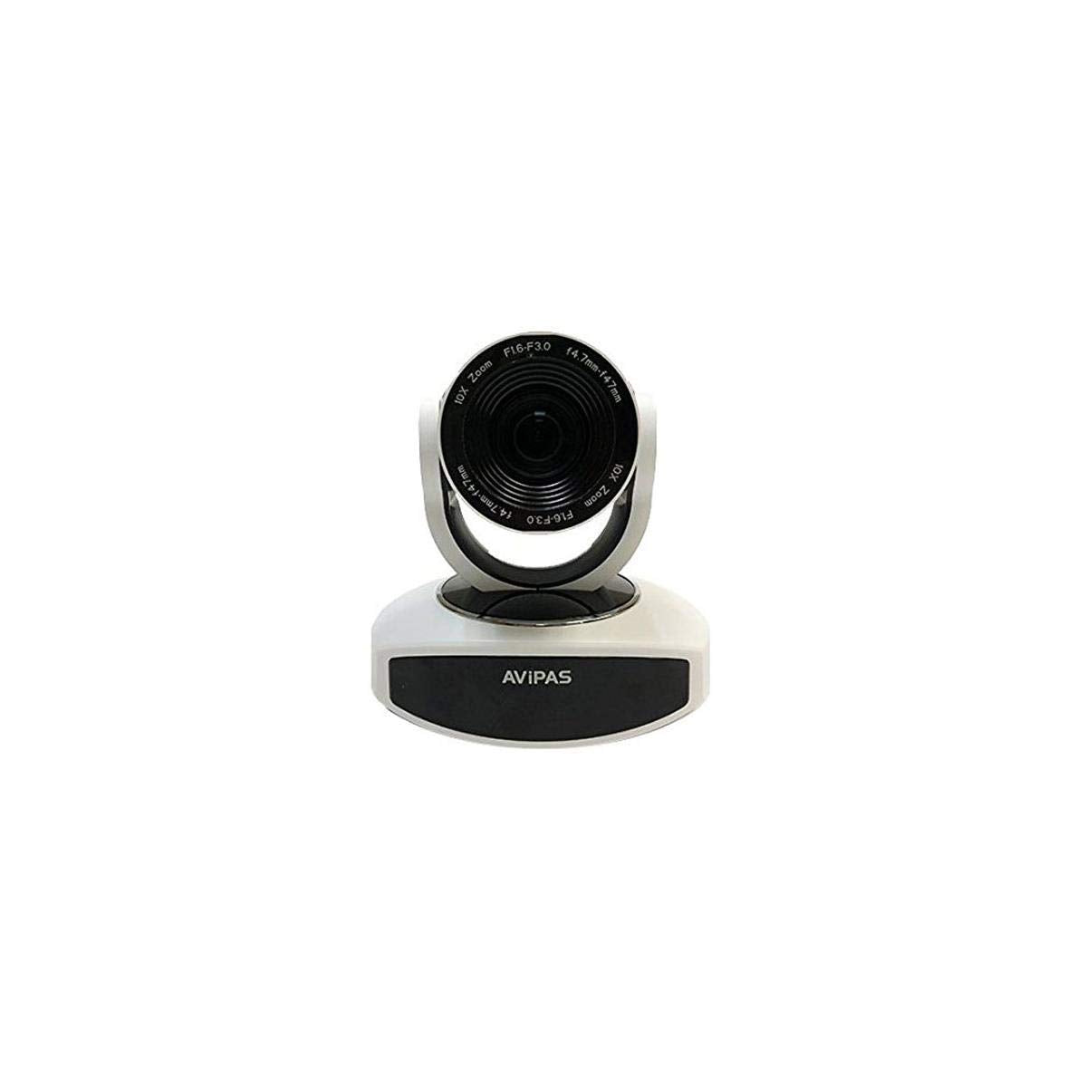 AVIPAS AV-1081W 10x Full HD HDMI PTZ Camera with IP Live Streaming - White