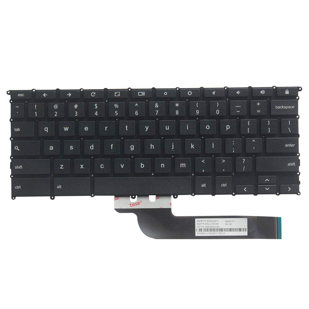 New Laptop Replacement Keyboard for Asus ChromeBook C100 C100PA US Layout