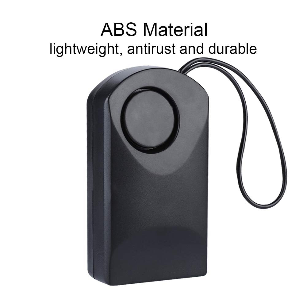 Security Alarm, 120db Touch Sensor Security Alarm, Adopts ABS Material Portable Burglar Alarm, Hang It Easily for Home Hotel