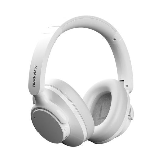 Blackview FitBuds H1 Over-Ear Bluetooth Headphones, Hi-Res Audio, Hybrid ANC, 65H Playtime, Bluetooth 5.4, USB-C Fast Charging, Comfortable Memory…