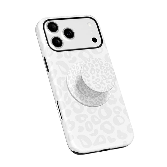 Svanove Cheetah Print Phone Case for iPhone 17 Pro Max Case with Magnetic Phone Grip, Cute Girly Leopard Case Compatible with Magsafe Phone Holder