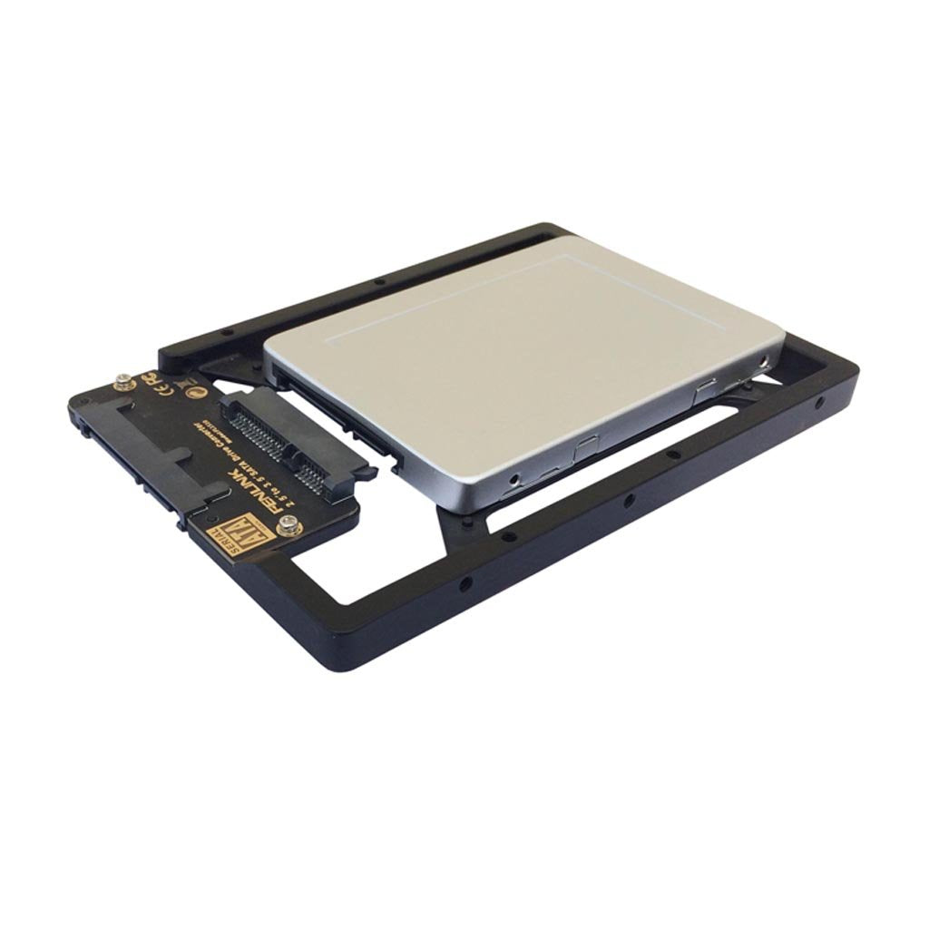 Fenlink 6GB 2.5in to 3.5in Internal SSD Hard Drive SATA Drive Converter