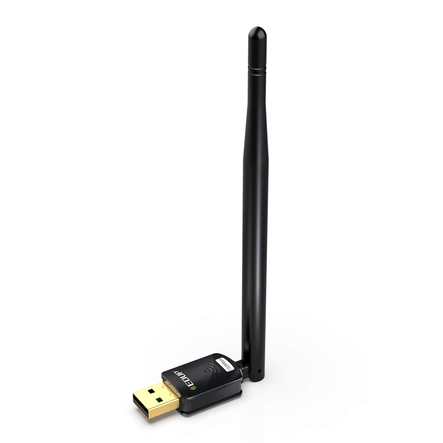 EDUP USB WiFi Adapter for PC, Wireless Network Adapter 150Mbps, High Gain 6dBi Antenna Support Desktop Laptop Compatible with Windows 11/10/ 8.1/7
