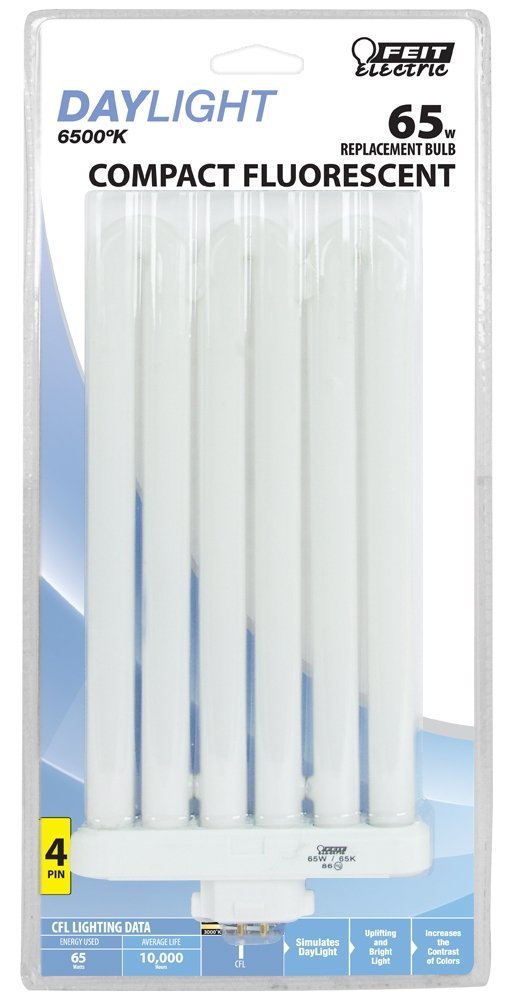 Feit Electric 06565 - FML65/65K Triple Tube 4 Pin Base Compact Fluorescent Light Bulb