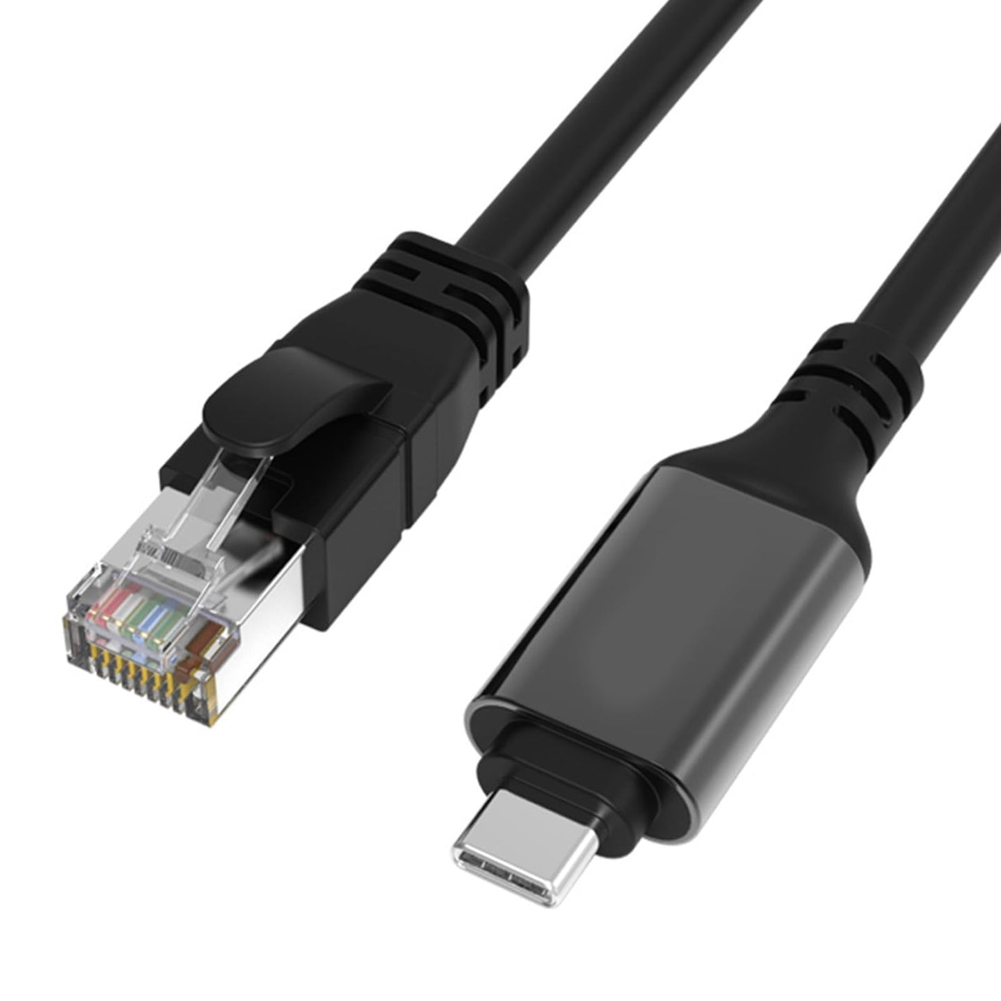 AOOOWER USB Type C to RJ45 Gigabit Ethernet Cable, High Compatibility not Extender Need for Smooth Internet Access