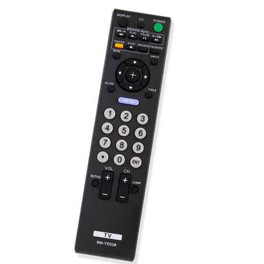 New - Replacement RM-YD028 Remote for Sony Bravia KDL46S5100 KDL32XBR9 KDL32L5000