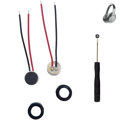 Funayama ANC Microphone Replacement for Sony WH-1000XM4 XM3 XM2 WH-CH710 CH720N XB910N, 2-Pack Noise Canceling Mic Repair Kit, Stops Screeching