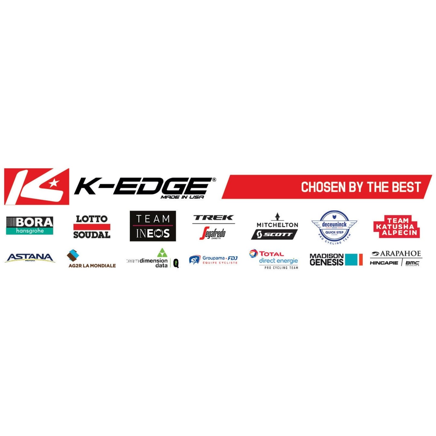 K-Edge | Go Big Saddle Rail Mount | for GoPro, Garmin and Shimano Cameras | Black Anodize