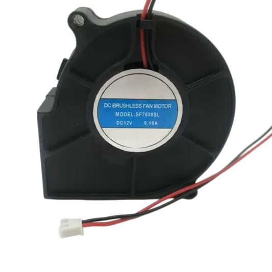 12V SF7530SL 0.10A 7530 Cooling Fan 2-Wire