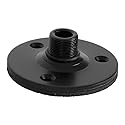 OnStage TM08B Microphone Flange Mount, Black
