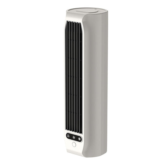 Seklirax Quiet Bladeless Air Circulator Fan, USB Rechargeable Drill Free Wall Mount Cooler, 3 Speed LED Touch Screen Electric Fan for Bedroom Dorm