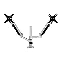 ViewSonic LCD-DMA-002 Spring-Loaded Monitor Desk Mounting Arm for 2 Monitors up to 27 Inches Each, VESA Compatible, Full Ergonomic Adjustability