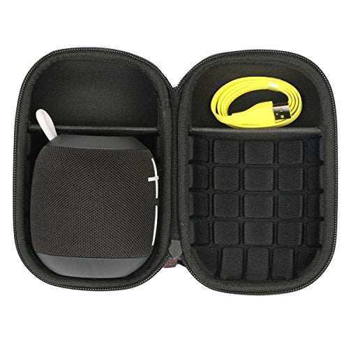 khanka Hard Travel Case Replacement for Ultimate Ears UE Wonderboom 1/2/3/4 Portable Waterproof Bluetooth Speaker (Black)