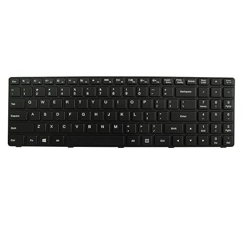 Abakoo New Keyboard Compatible with Lenovo IdeaPad 100-15IBD 80QQ 80QQ00E6US B50-50 SN20J78609 6385H-US SN20K41553 PK1310E2A00