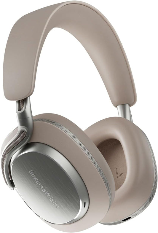 Bowers & Wilkins Px8 S2 Wireless Over-Ear Headphones, Active Noise Cancelling & Transparency Mode, High-Res Playback, 30H Playtime with Quick Charge…