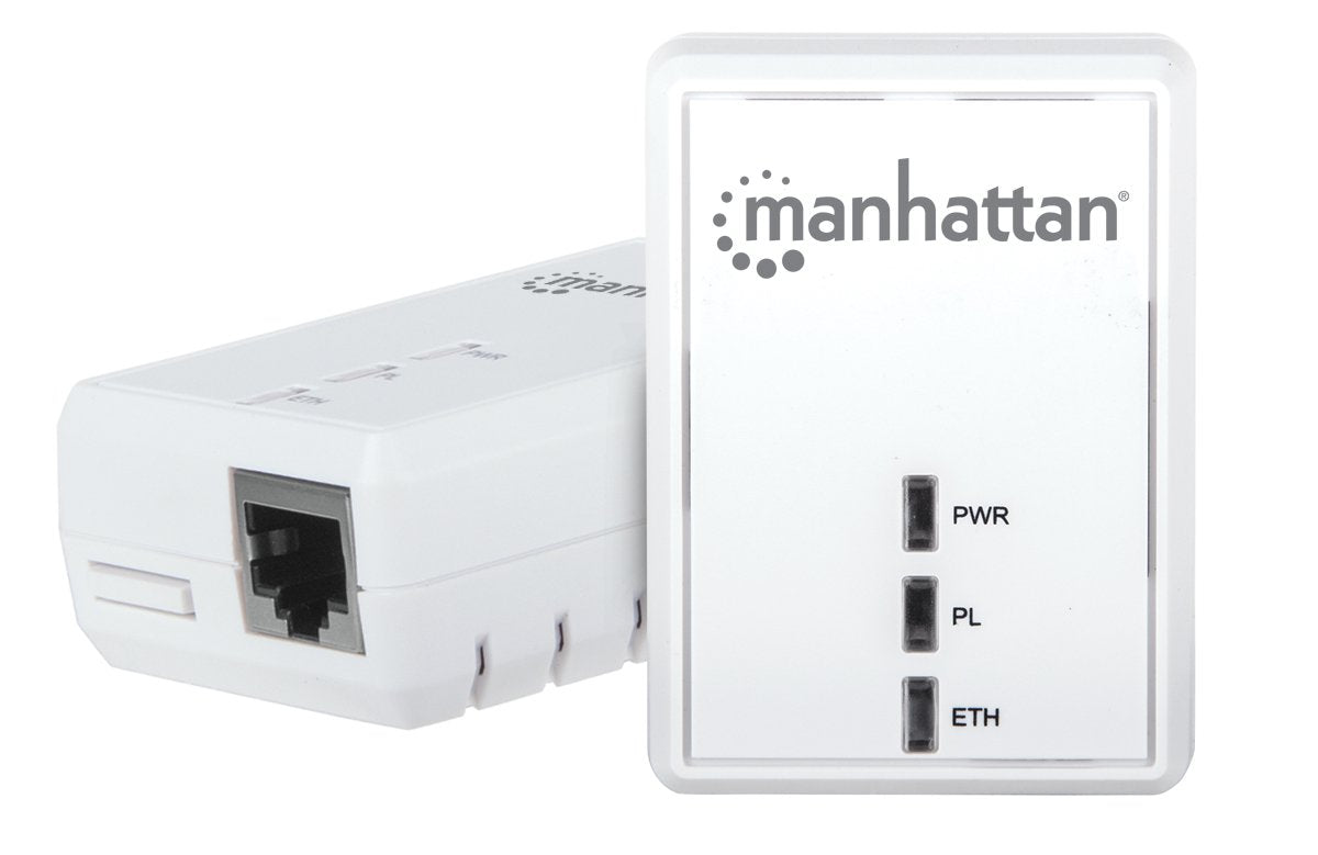 MANHATTAN SimpleNet HomePlug AV500 Adapter Starter Kit (506670)