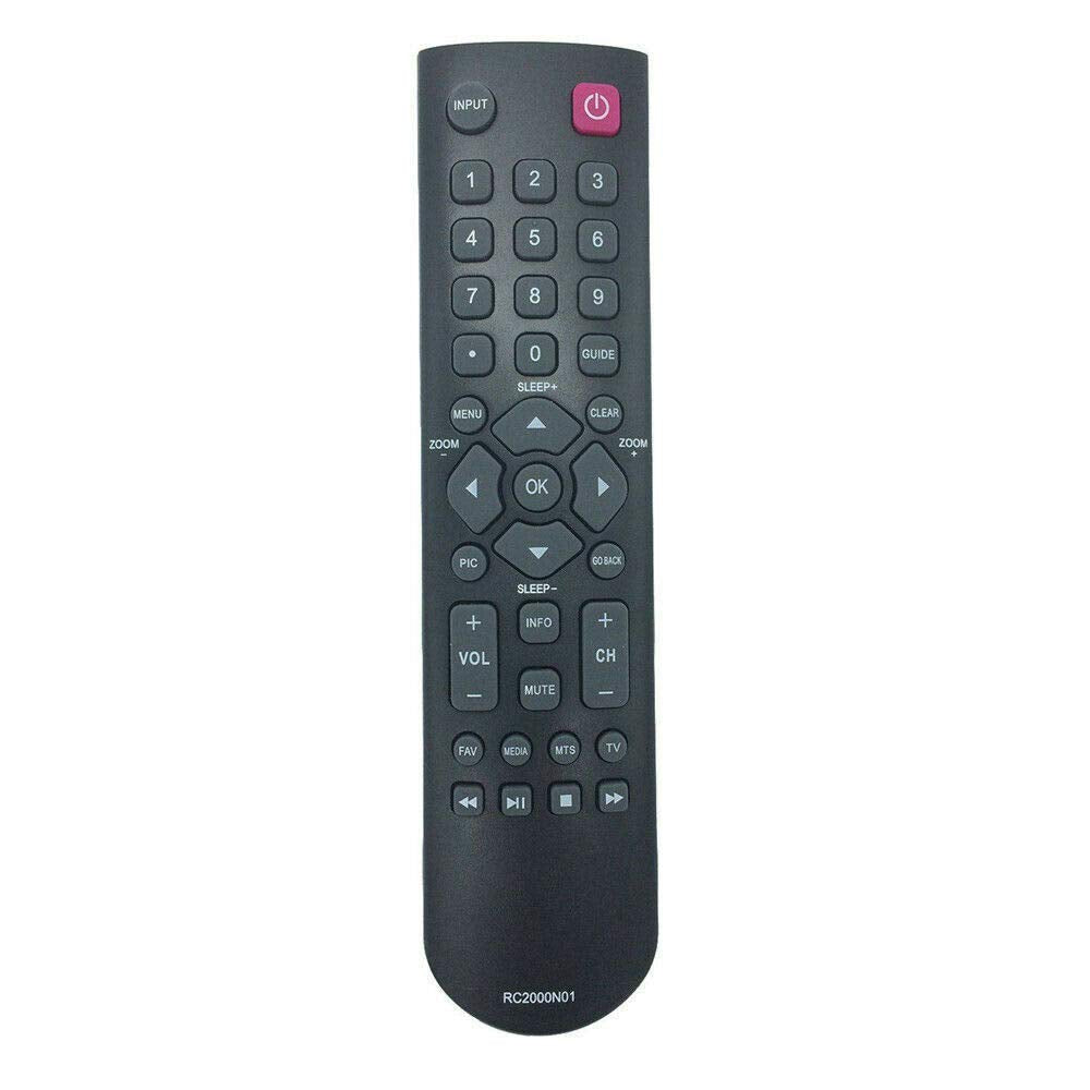 New RC2000N01 Remote Control Compatible for TCL LCD LED TV RC2000N02 RC3000N01 RC3000N02