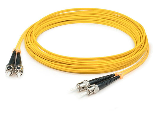 10M Singlemode Fiber Optic St/St 9/125 Duplex Cable