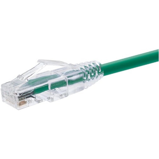 Oncore Clearfit CAT6 Patch Cable, Green, Snagless, 30FT