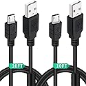 2 Pack 10FT PS4 Controller Charger Charging Cable with Magnetic Ring Compatible with Playstation 4/ DualShock 4/ PS4 Slim/Pro Wireless Controllers