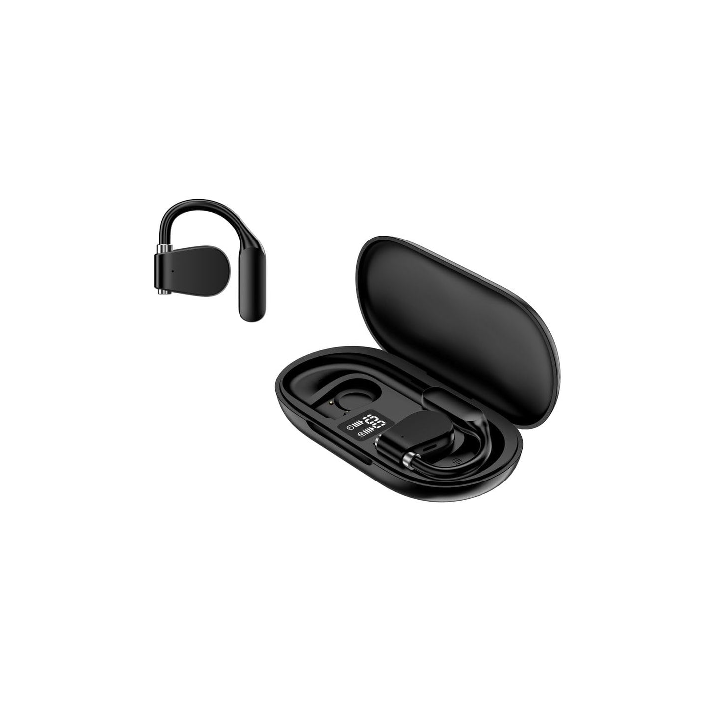 ADESSO Xtream T4 Open-Ear Bluetooth Earbuds with Charging Case