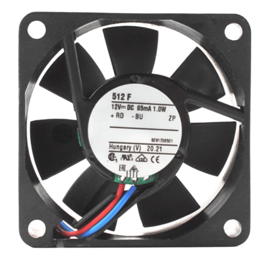 512F DC12V 1.0W 8.5mA 50x50x15mm 2-Wire Cooling Fan