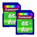 Nikon D80 Digital Camera Memory Card 2 x 8GB (SDHC) Secure Digital High Capacity Class 4 Flash Cards - Pack of 2