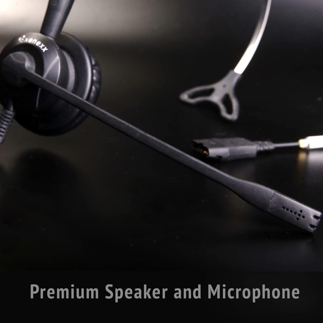 XS 820 Headset Bundle with Telephone Cable, Compatible Phones: Yealink, Polycom, Cisco, Mitel, ShoreTel, Aastra, Toshiba, Nortel, Meridian, NEC