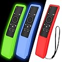 3-Pack Protective Case for Samsung Smart TV Remote Control BN59 Series, Light Weight Kids-Friendly Anti Slip Shockproof Silicone Case Cover